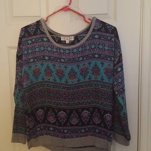 Multicolored long sleeve